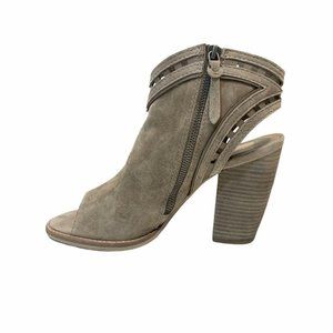 Dolce Vita Natasha Almond Leather Cutout Bootie